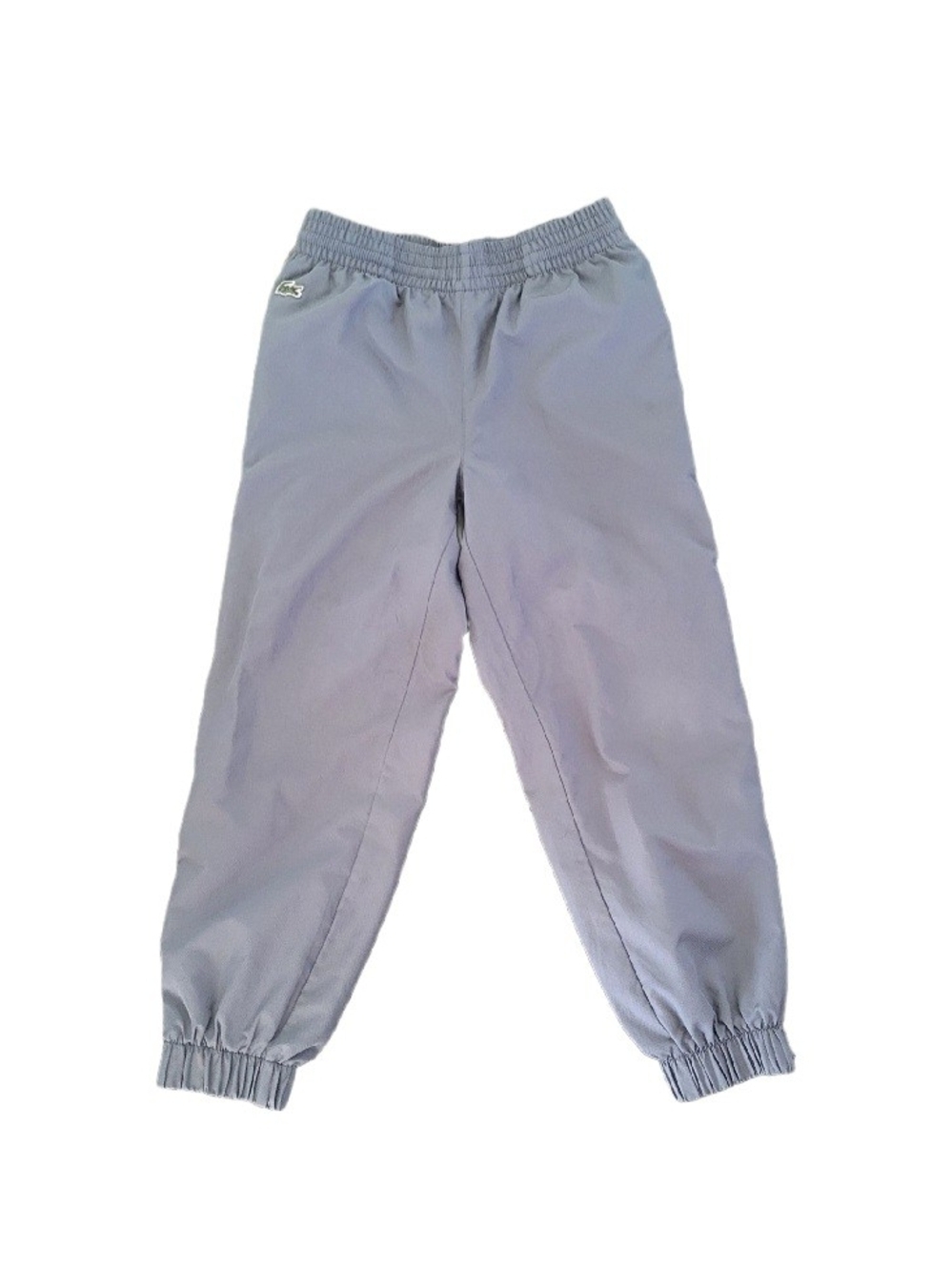 LACOSTE Sport Kids Light Gray Elastic Hem Joggers Size EU 6y  Activewear